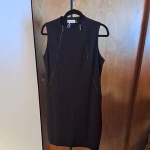Calvin Klein Black Midi Dress